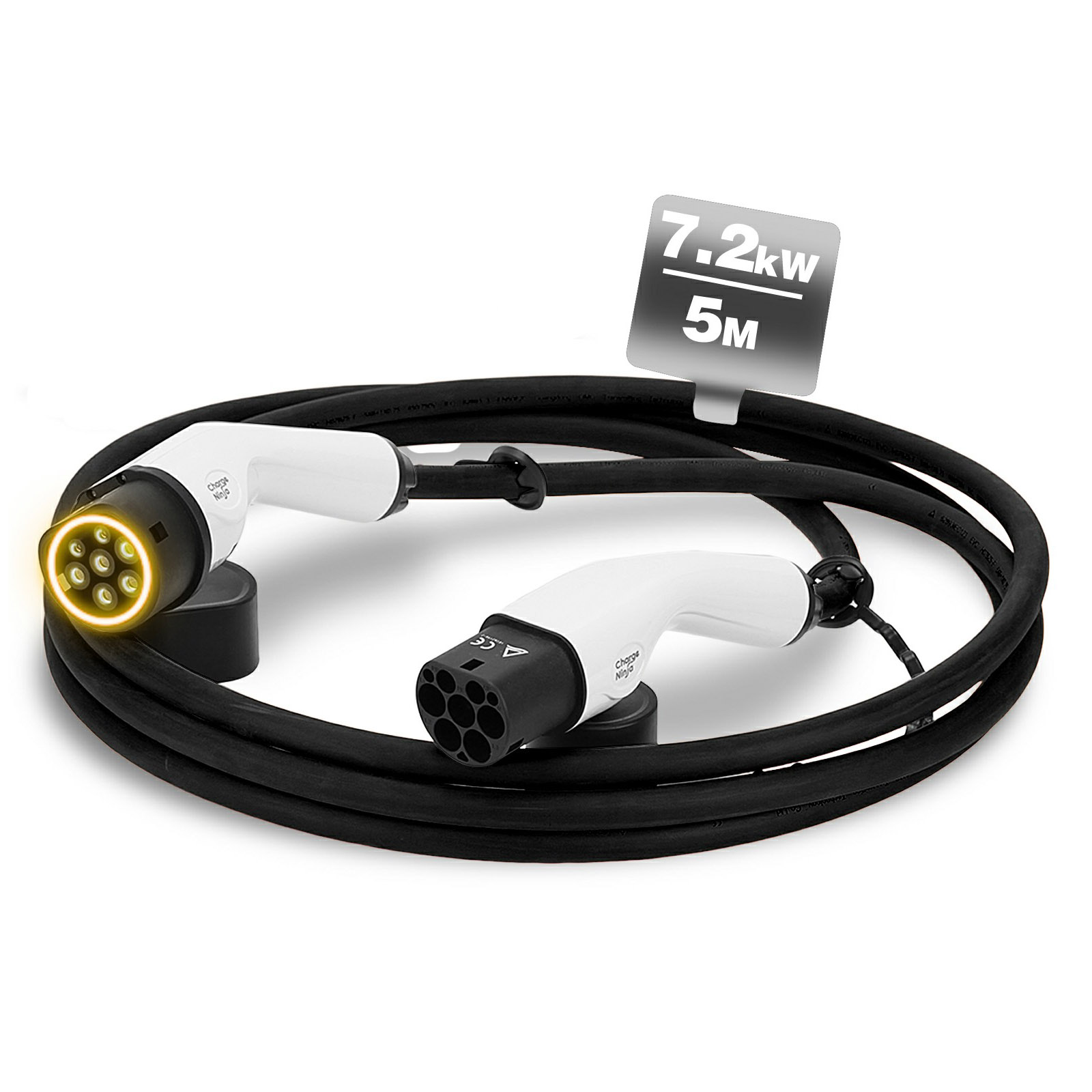 Charge Ninja EV Charging Cable 7.2kw 5m black